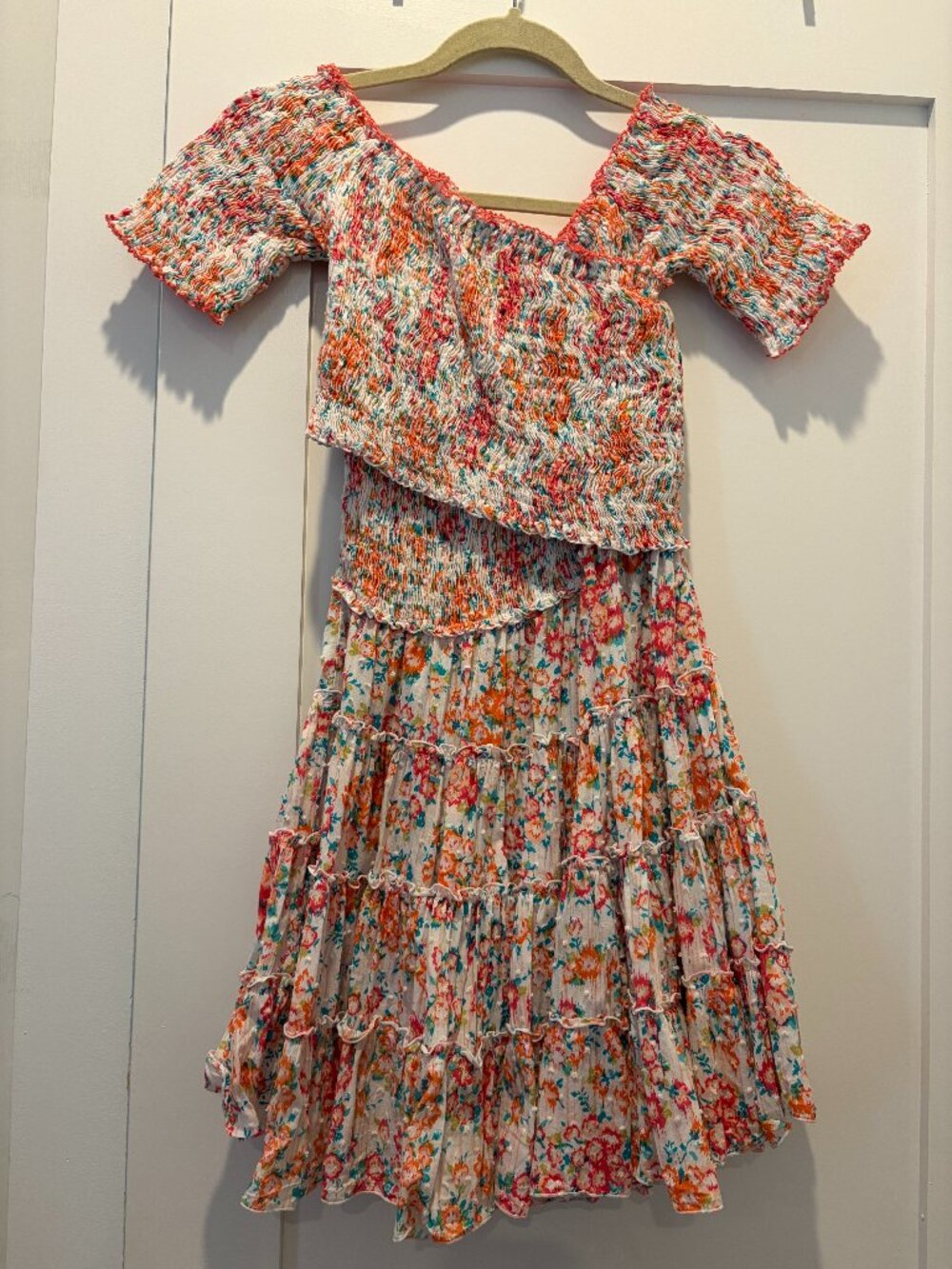 Poupette St. Barth XS Smocked Dress